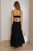 Heartbreaker Maxi Dress Black sold by Fortunate One