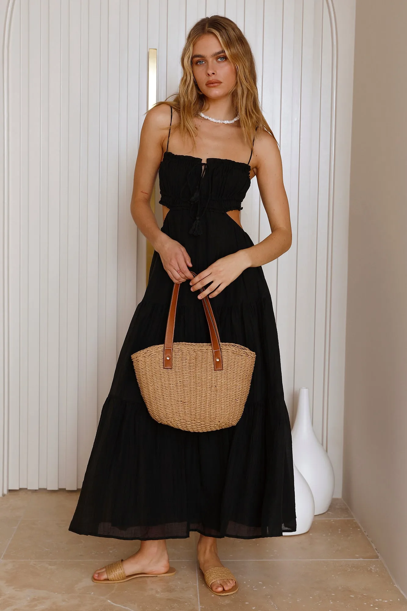 Heartbreaker Maxi Dress Black sold by Fortunate One product image thumbnail 2