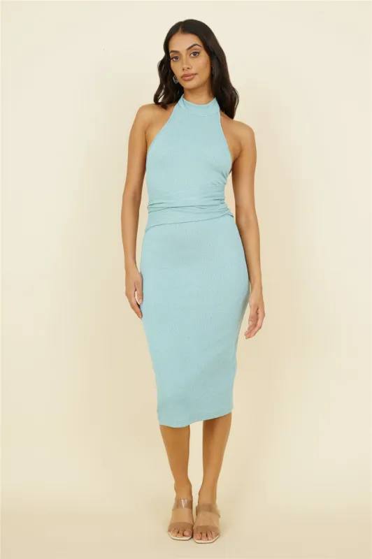 Best of Times Midi Dress Sage made by Hello Molly