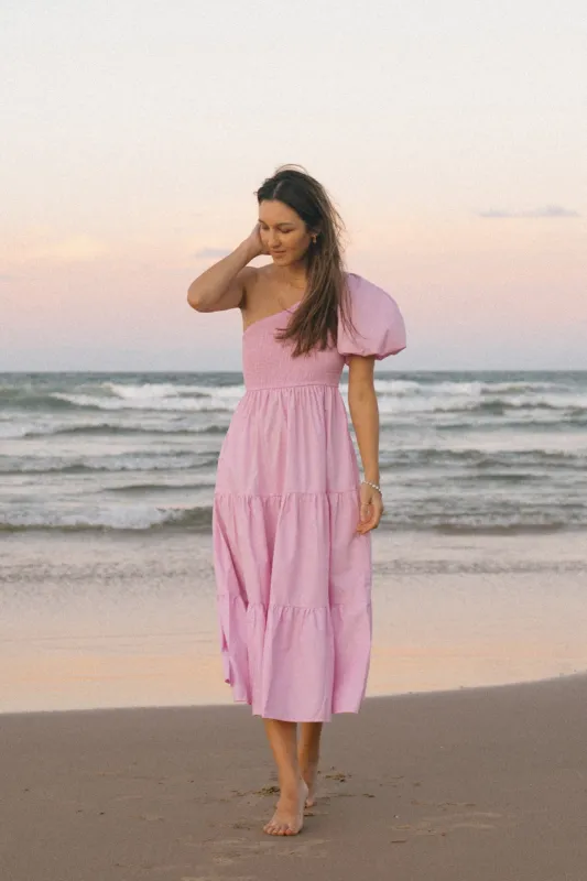 Strawberry Daiquiri Maxi Dress Pink sold by Fortunate One