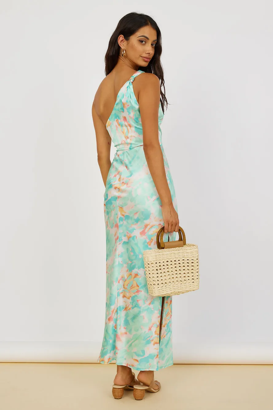 Last Time Maxi Dress Green sold by Fortunate One product image thumbnail 3