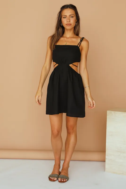 Moonlit Magic Dress Black sold by Fortunate One