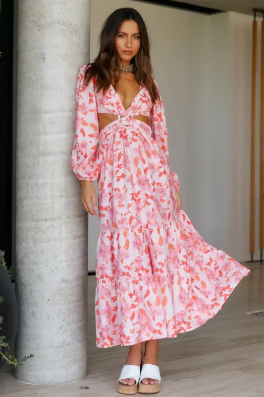 Better Part Maxi Dress Pink sold by Fortunate One