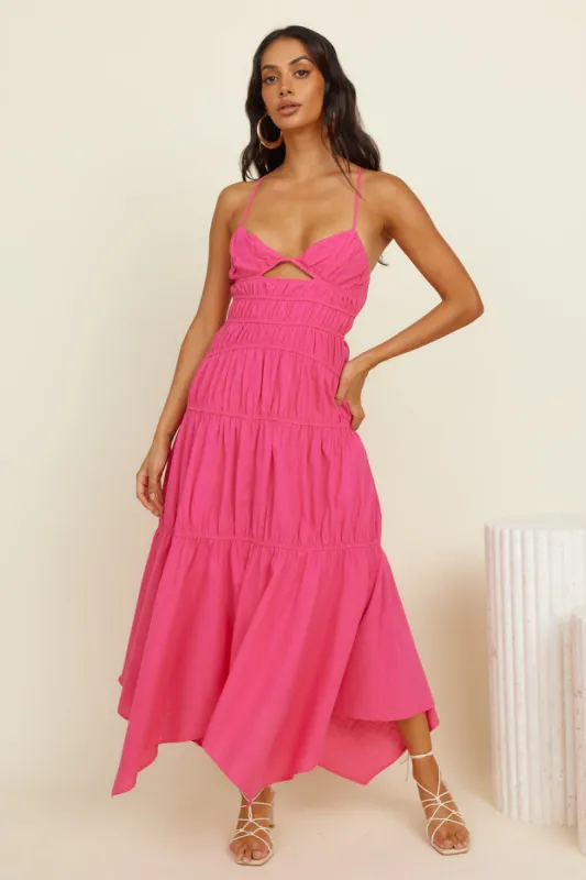 SNDYS Tahlia Dress Pink made by Sndys