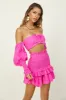 SEVEN WONDER Luciana Crop Top Fuchsia sold by Fortunate One