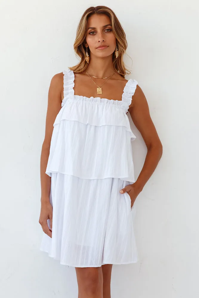 Gypsy Queen Dress White sold by Fortunate One product image thumbnail 2