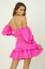 SEVEN WONDER Luciana Crop Top Fuchsia sold by Fortunate One
