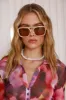 BANBÉ The Lais Sunglasses Pearl Tort Caramel sold by Fortunate One