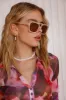 BANBÉ The Lais Sunglasses Pearl Tort Caramel sold by Fortunate One