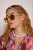 BANBÉ The Lais Sunglasses Pearl Tort Caramel sold by Fortunate One