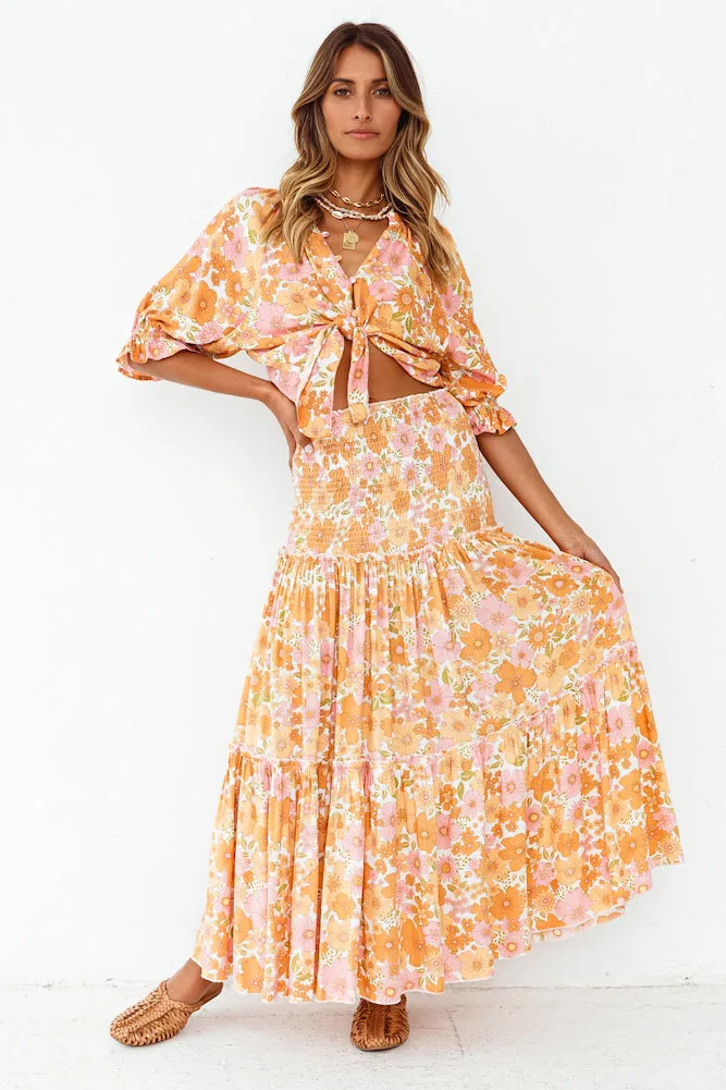 Alcala Maxi Skirt sold by Fortunate One product image thumbnail 2