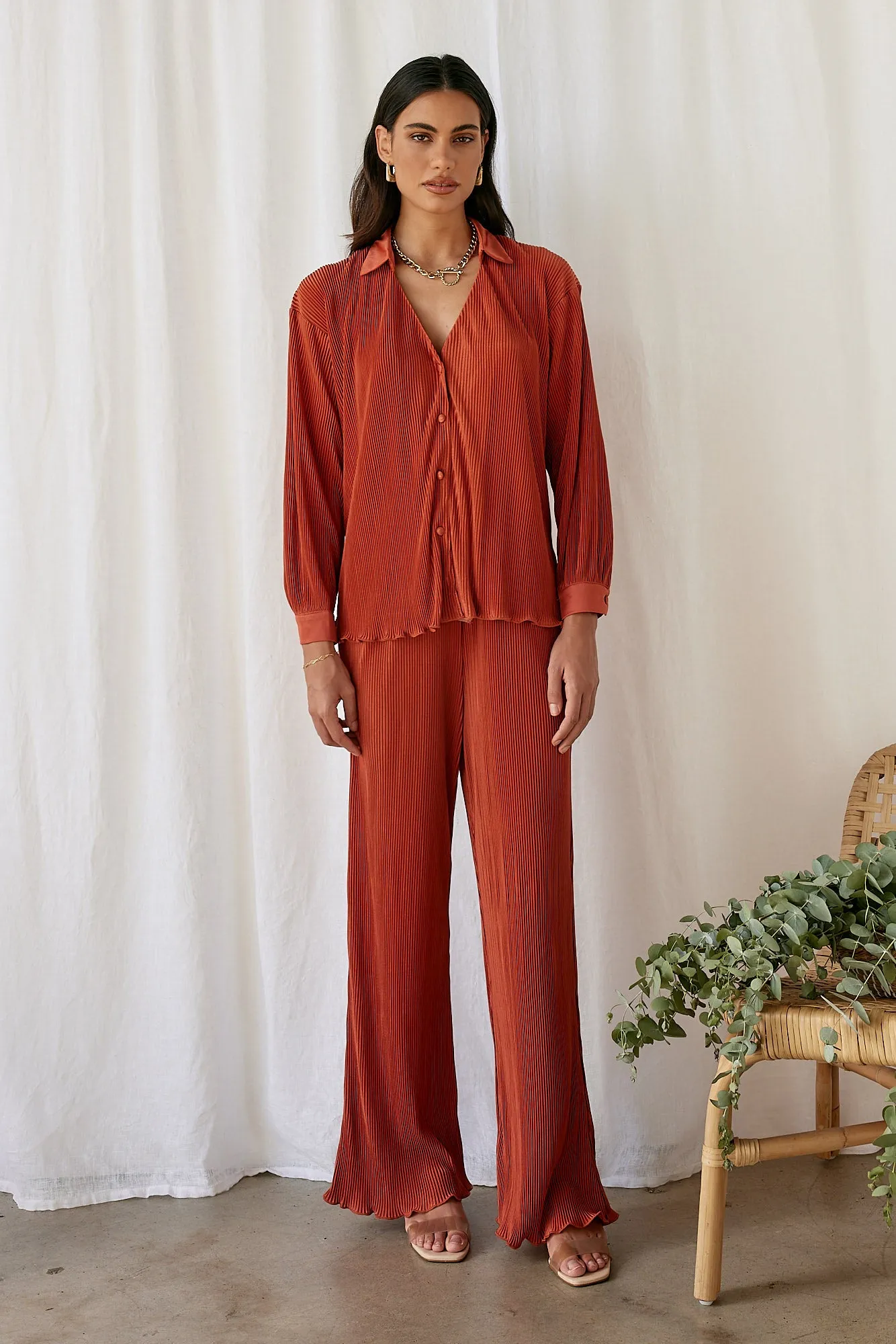 Voyager Pants Red sold by Fortunate One product image thumbnail 3