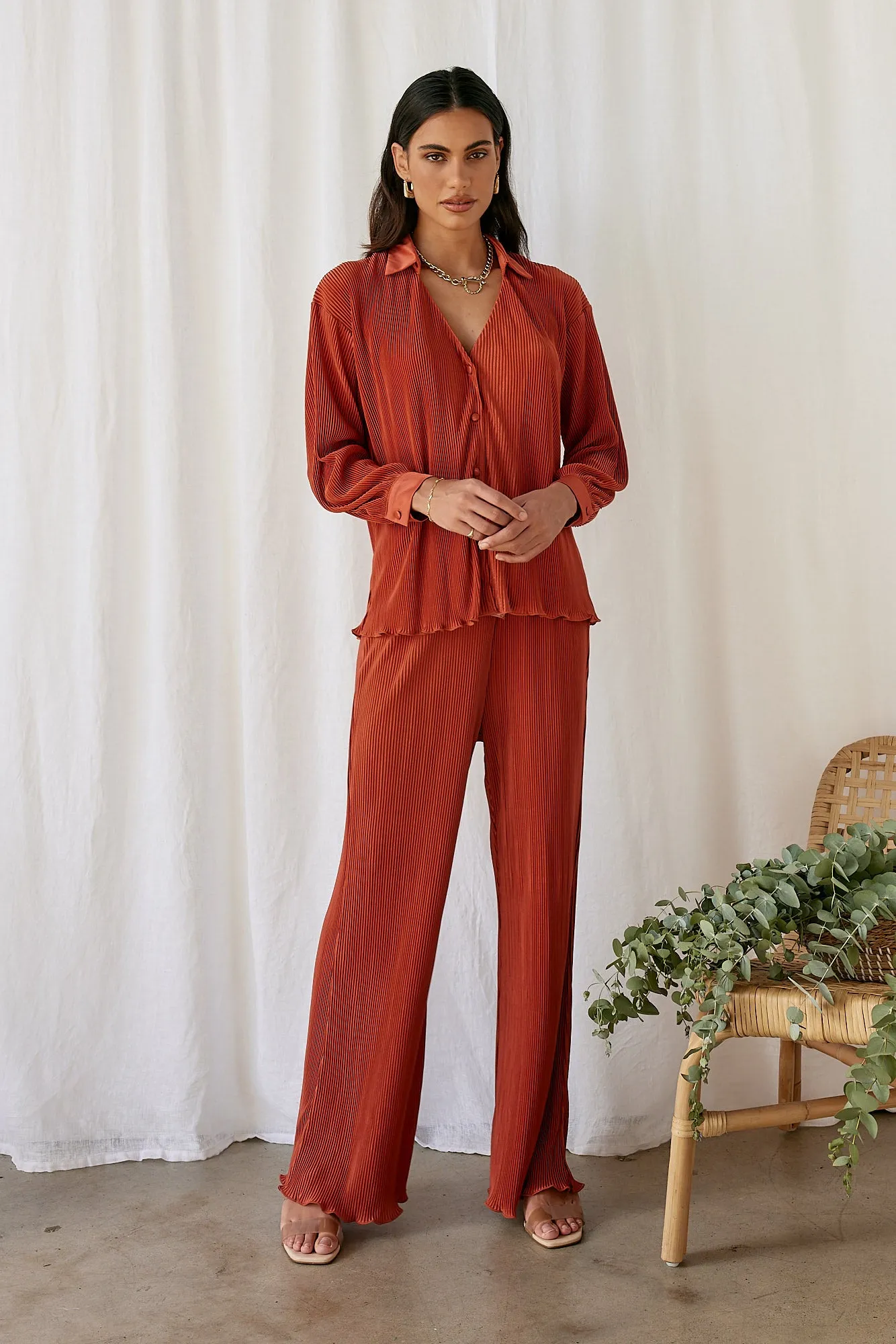 Voyager Pants Red sold by Fortunate One product image thumbnail 4