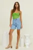 You And Me Crop Top Green sold by Fortunate One