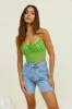 You And Me Crop Top Green sold by Fortunate One