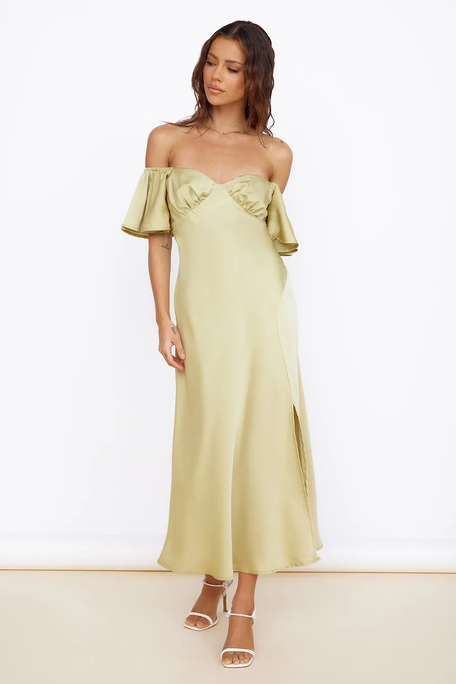 Aurora Skies Maxi Dress Green sold by Fortunate One product image thumbnail 4