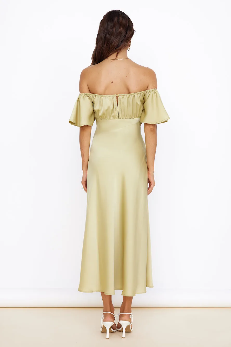 Aurora Skies Maxi Dress Green sold by Fortunate One product image thumbnail 5