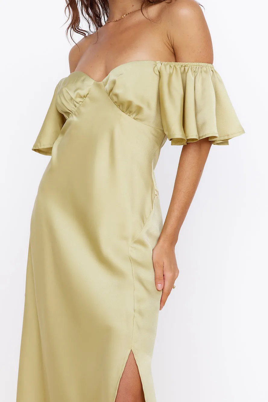 Aurora Skies Maxi Dress Green sold by Fortunate One product image thumbnail 3