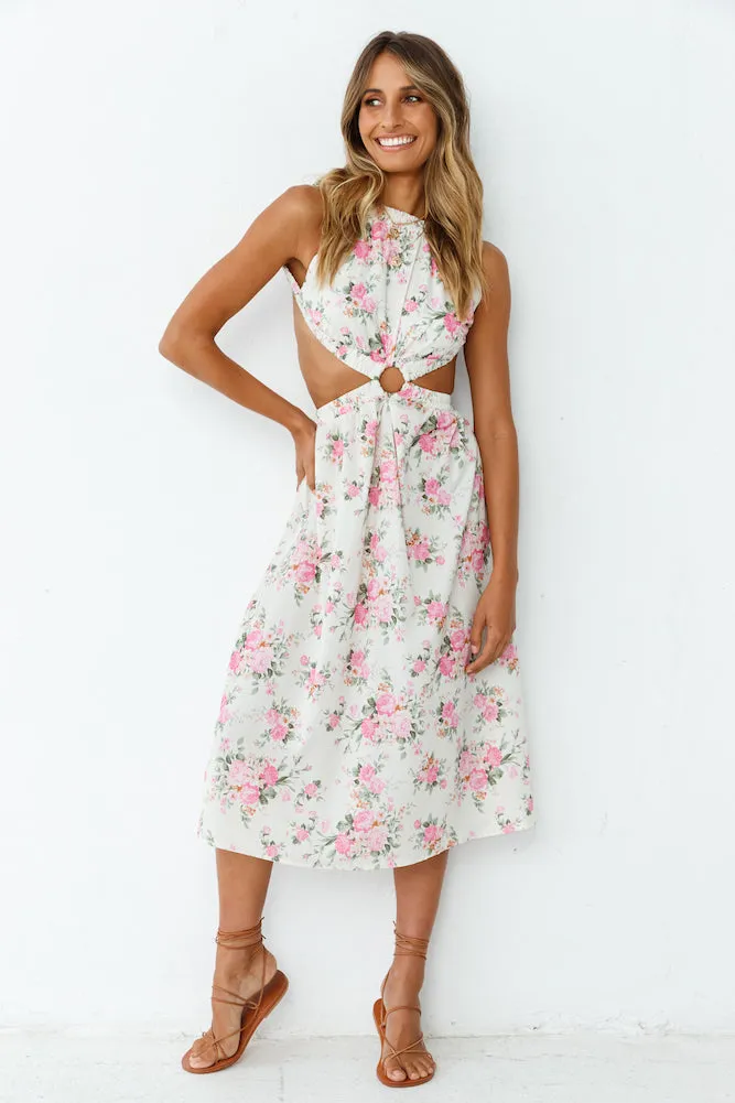 Sweet Like Summer Midi Dress sold by Fortunate One