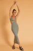 Little Taste Maxi Dress Olive sold by Fortunate One