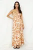 Lover Of Love Maxi Dress Brown sold by Fortunate One