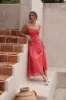 Heartbreaker Maxi Dress Red sold by Fortunate One