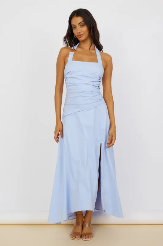 Astrological Nights Maxi Dress Blue sold by Fortunate One