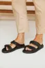 BILLINI Zonya Slides Black sold by Fortunate One