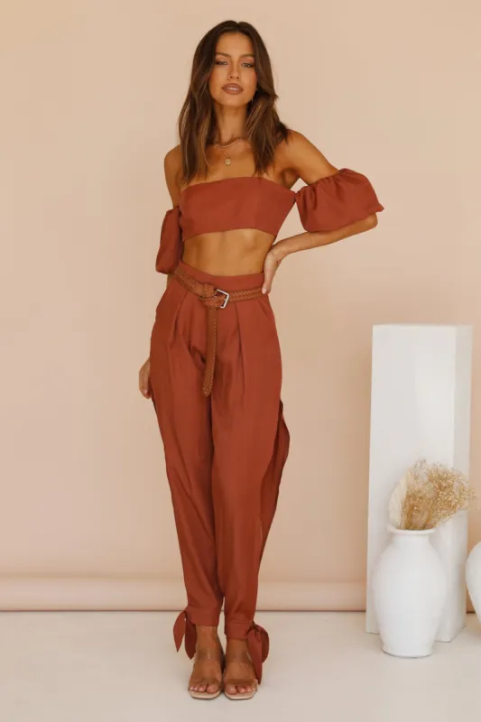 RUNAWAY THE LABEL Cass Top Bronze sold by Fortunate One