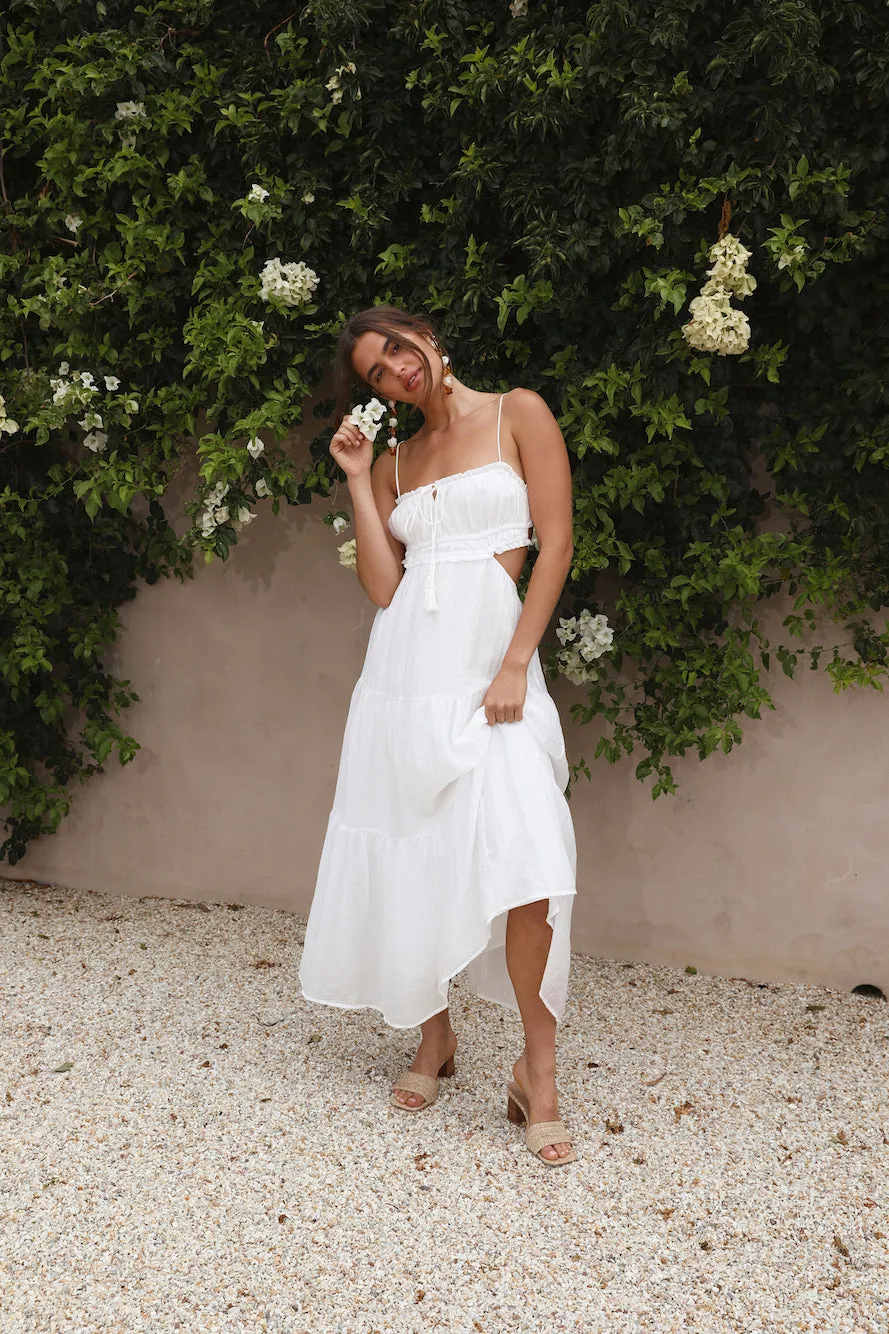 Heartbreaker Maxi Dress White sold by Fortunate One product image thumbnail 5