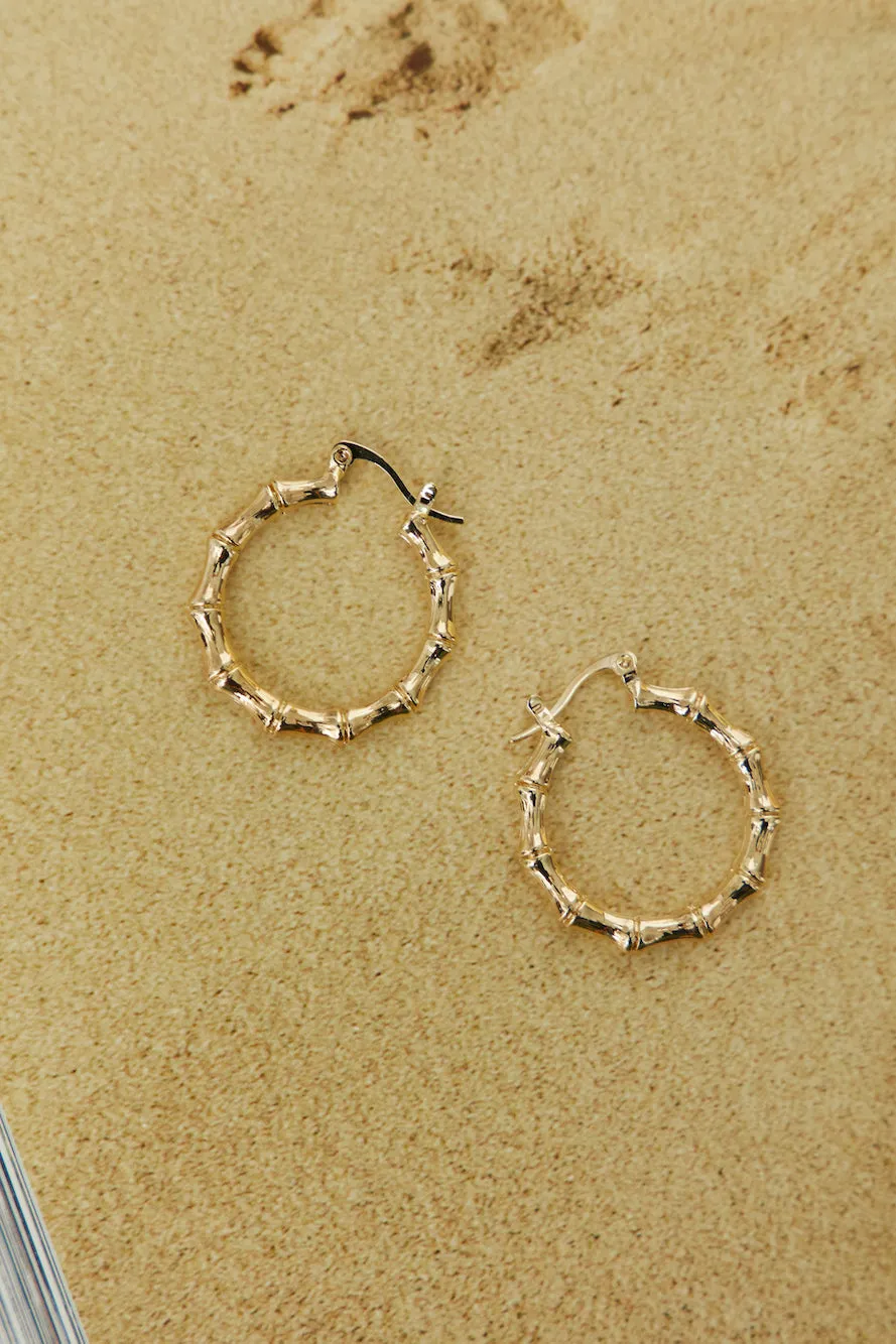 Intertwined Earrings Gold sold by Fortunate One