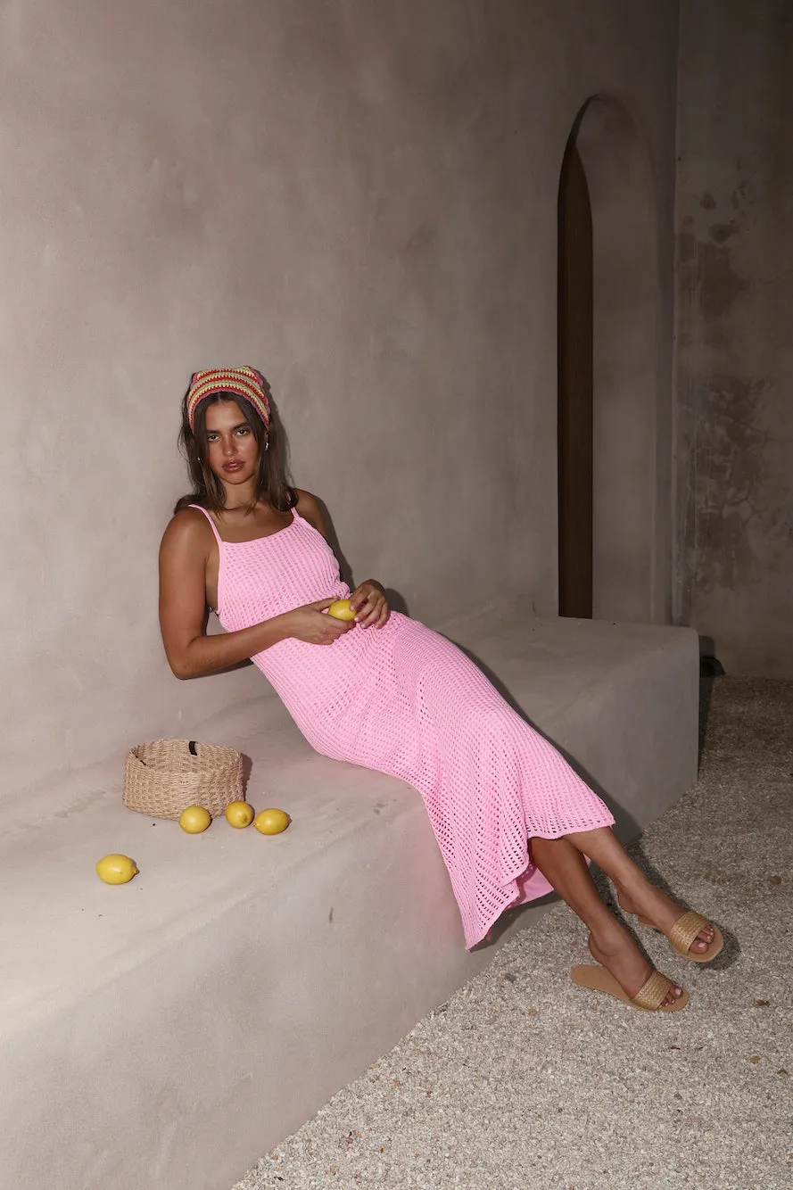 To Be Mine Maxi Dress Pink sold by Fortunate One product image thumbnail 4