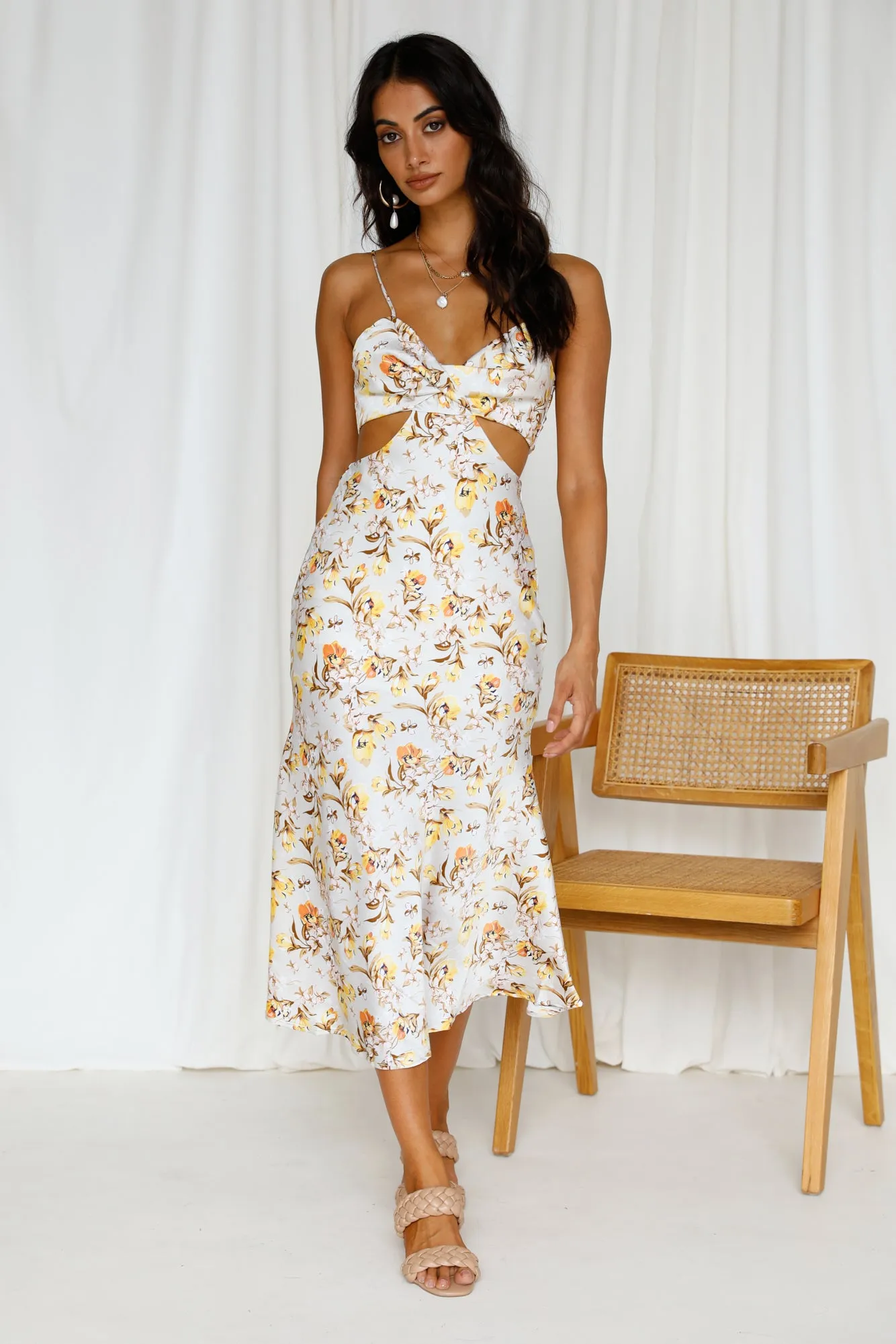 Us Together Maxi Dress Floral sold by Fortunate One product image thumbnail 3