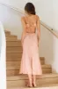Raise A Toast Maxi Dress Rose sold by Fortunate One