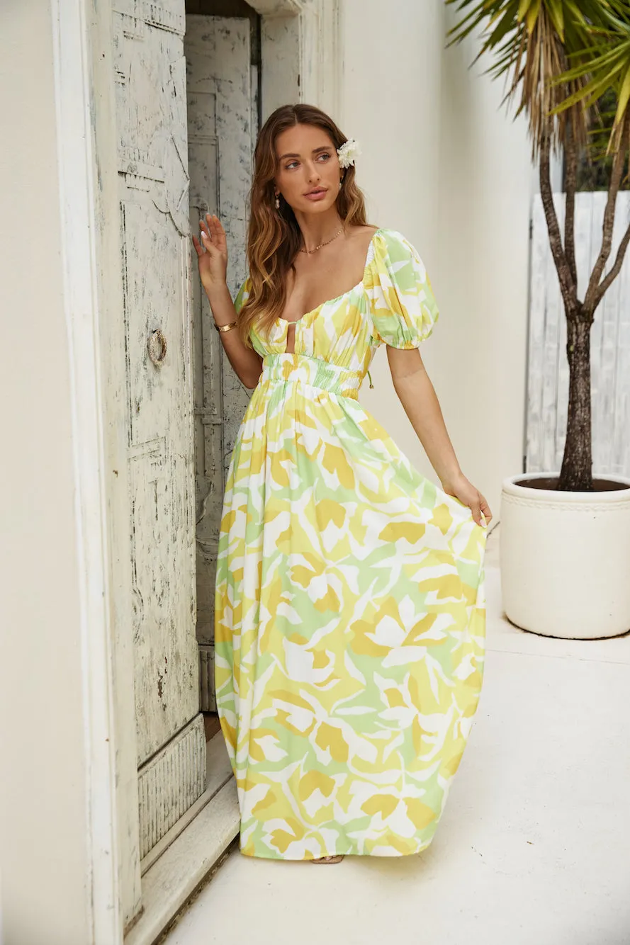 Freedom Found Maxi Dress Yellow sold by Fortunate One product image thumbnail 3