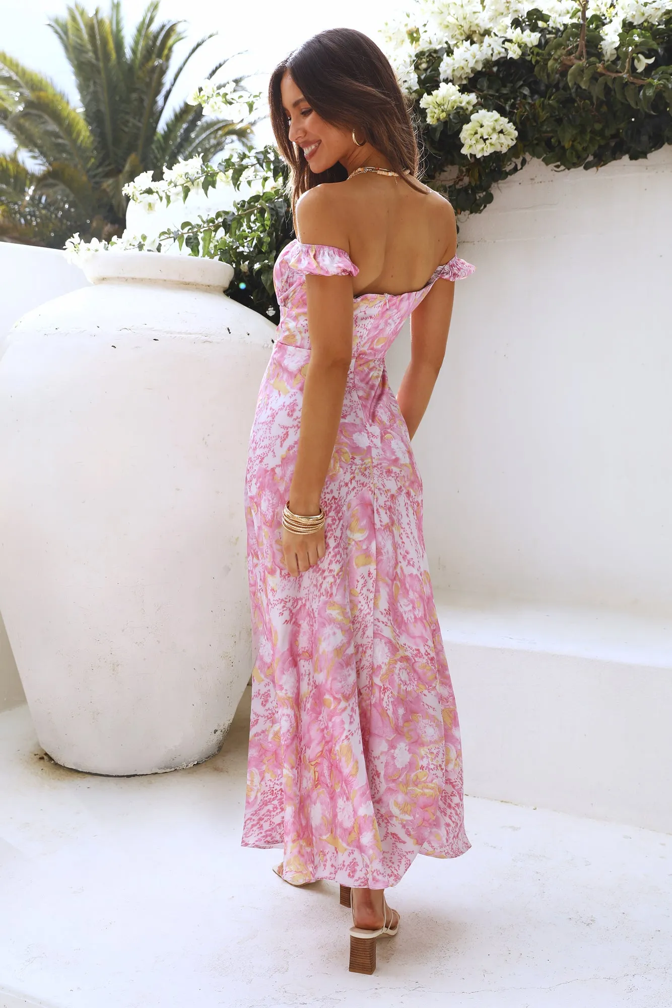 Forever And Ever Maxi Dress Pink sold by Fortunate One product image thumbnail 3