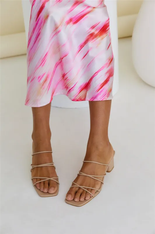 BILLINI Hessa Heels Nude Lizard sold by Fortunate One