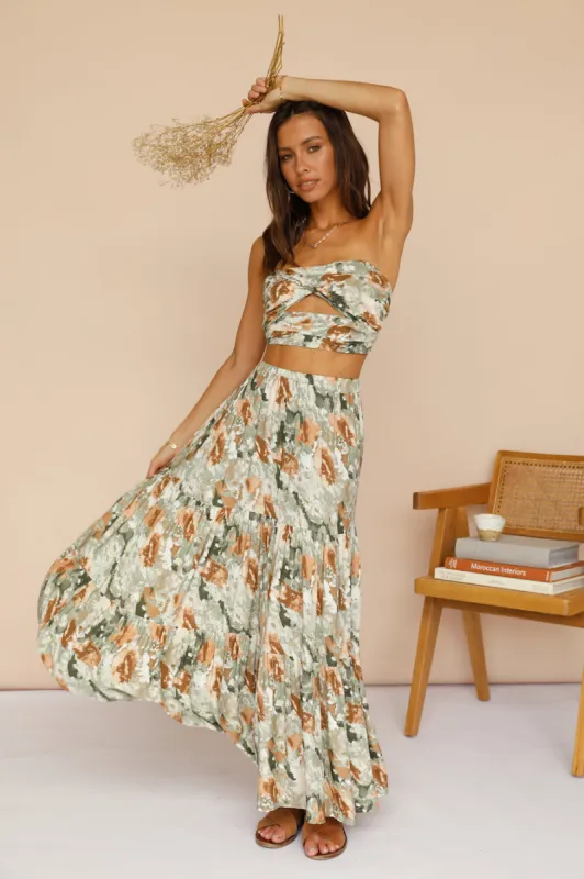 Happier Now Maxi Skirt sold by Fortunate One