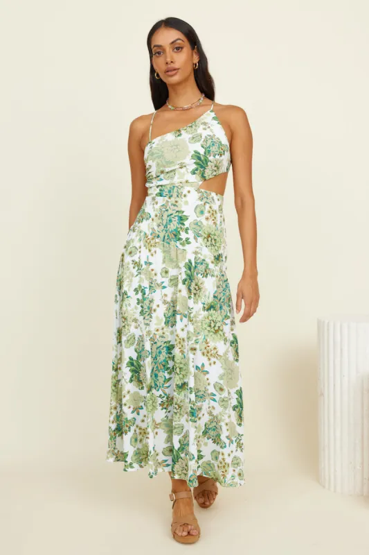My Sea And Stars Maxi Dress Green sold by Fortunate One