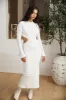 Sun-kissed Feeling Maxi Dress White sold by Fortunate One