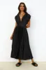 Iridescent Nights Maxi Dress Black sold by Fortunate One