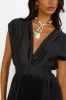Iridescent Nights Maxi Dress Black sold by Fortunate One