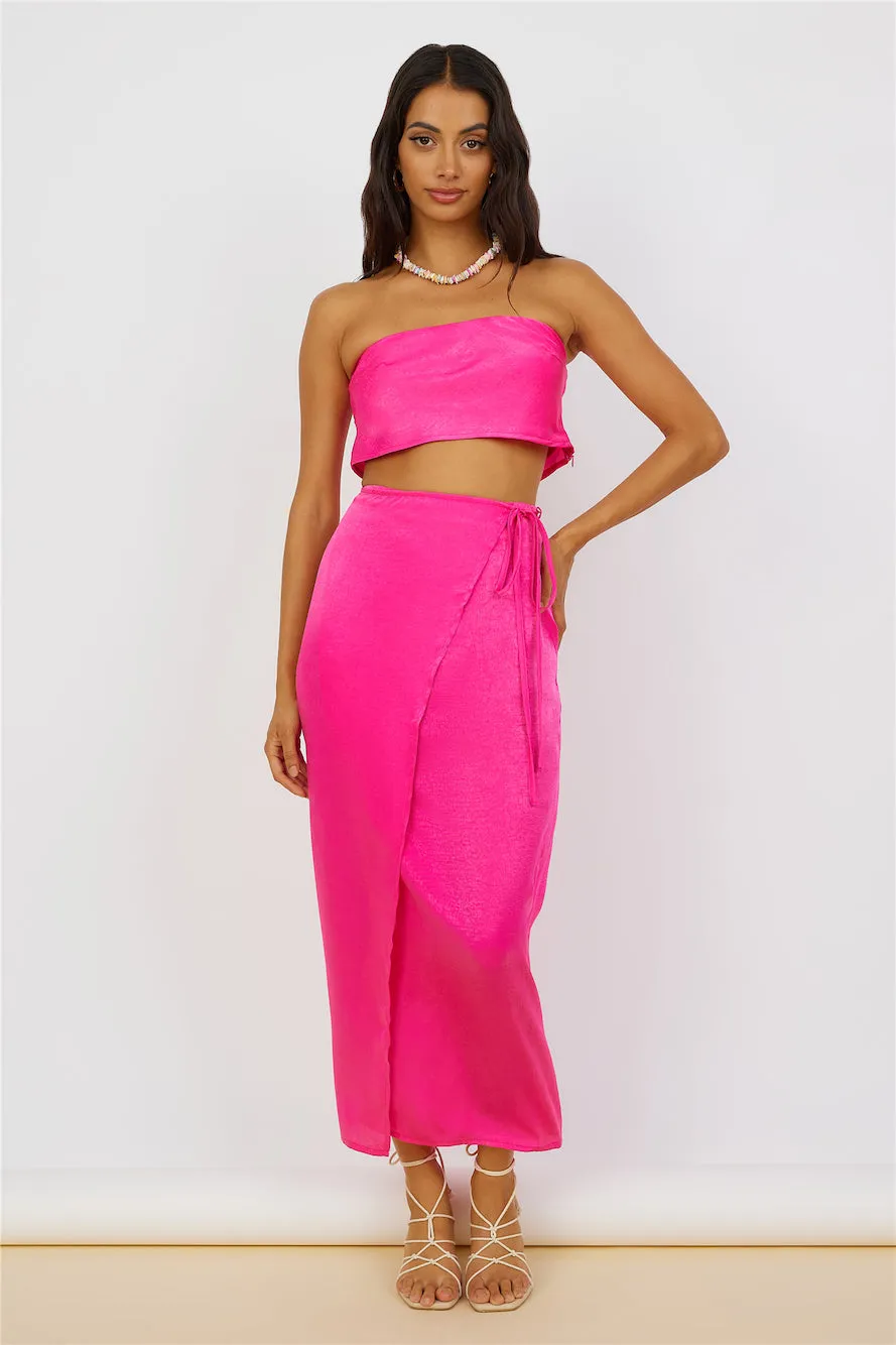 The Right Place Maxi Skirt Pink sold by Fortunate One product image thumbnail 2