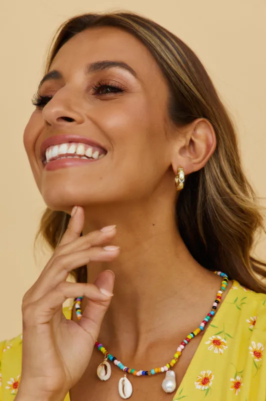 18k Gold Plated Aurelian Earrings sold by Fortunate One