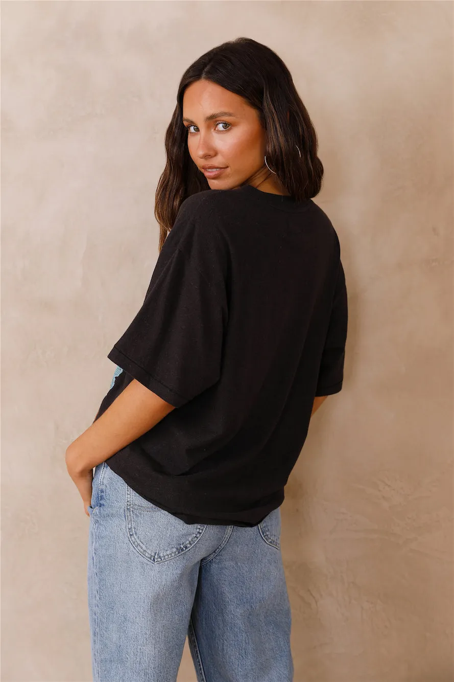 WRANGLER Slouch Tee Rainbow Tears sold by Fortunate One product image thumbnail 5