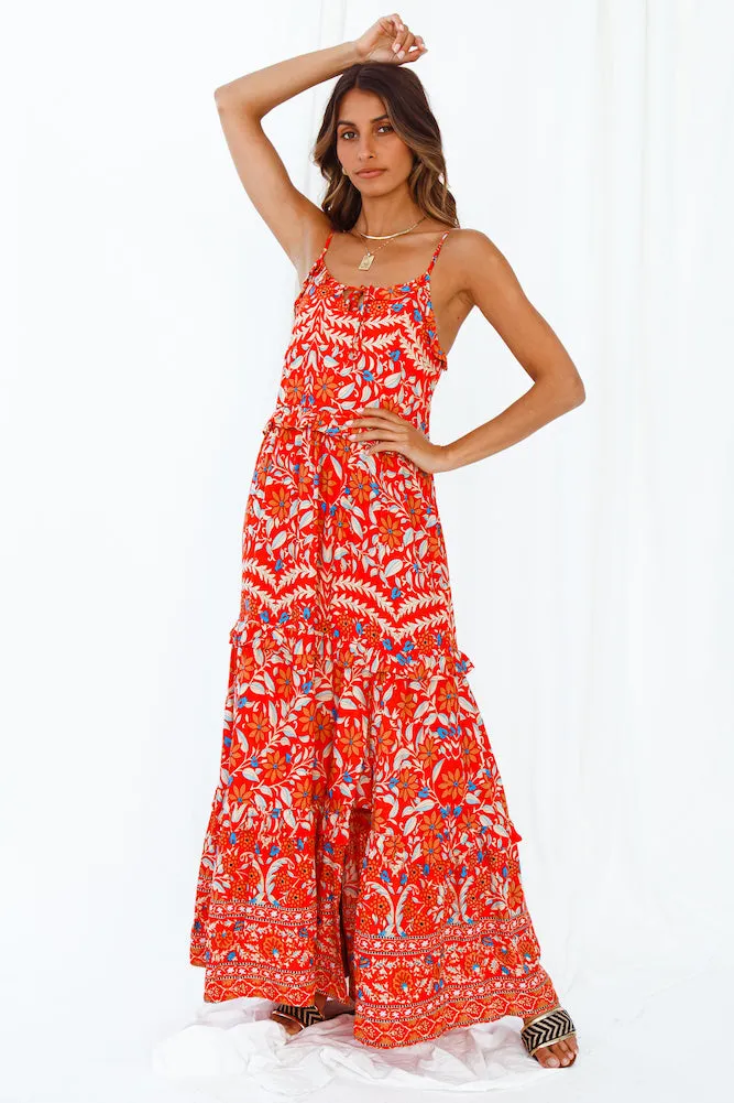 Gone To Rome Maxi Dress sold by Fortunate One product image thumbnail 2