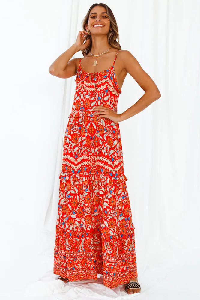 Gone To Rome Maxi Dress sold by Fortunate One product image thumbnail 3
