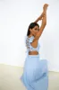 Angel Numbers Maxi Dress Blue sold by Fortunate One