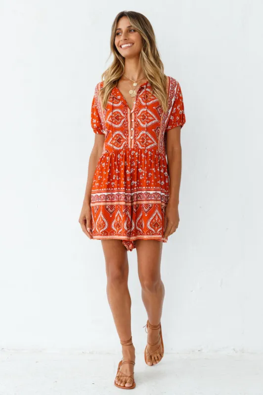 Adrielle Romper sold by Fortunate One