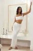Picnic On The Beach Crop Top White sold by Fortunate One